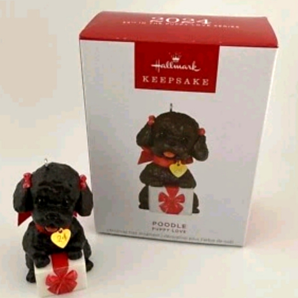 2024 Hallmark Poodle 34th in Puppy Love Series Oenament‎ NIB